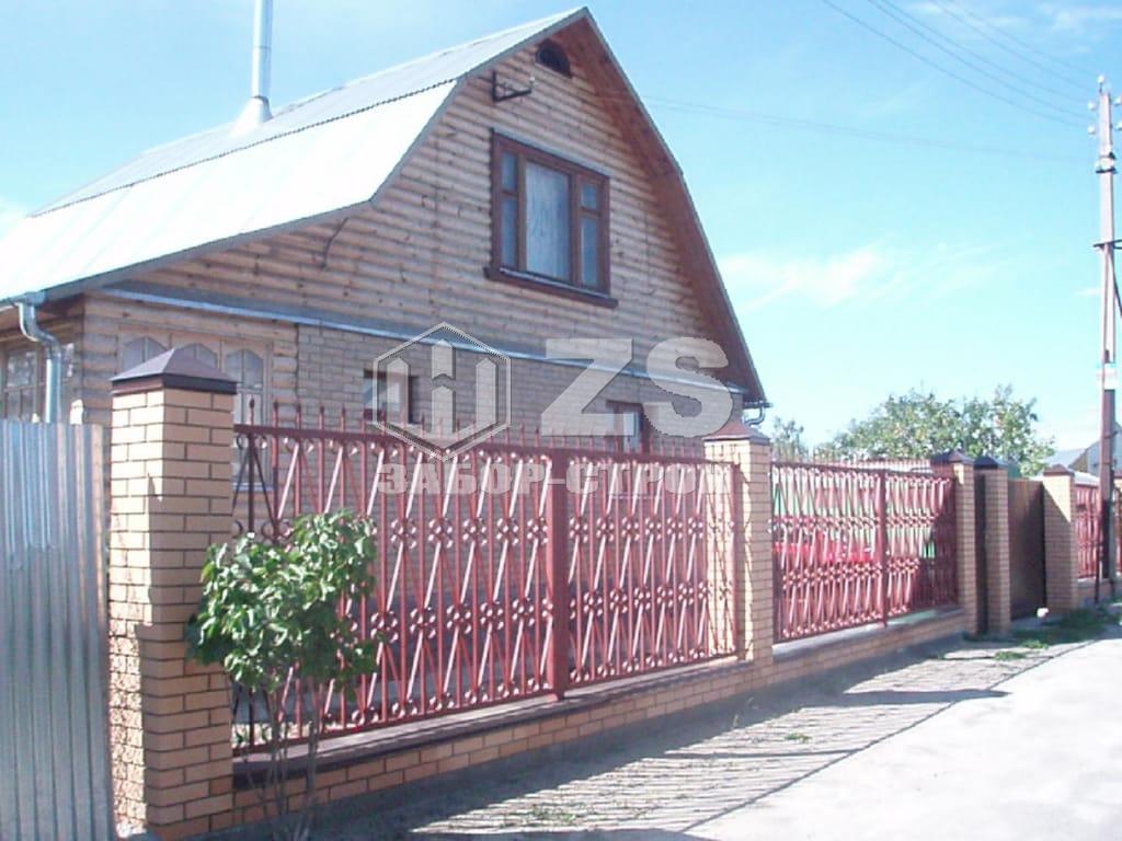 Кованый забор 30 метров с установкой под ключ в Рязани. Цена и комплектация